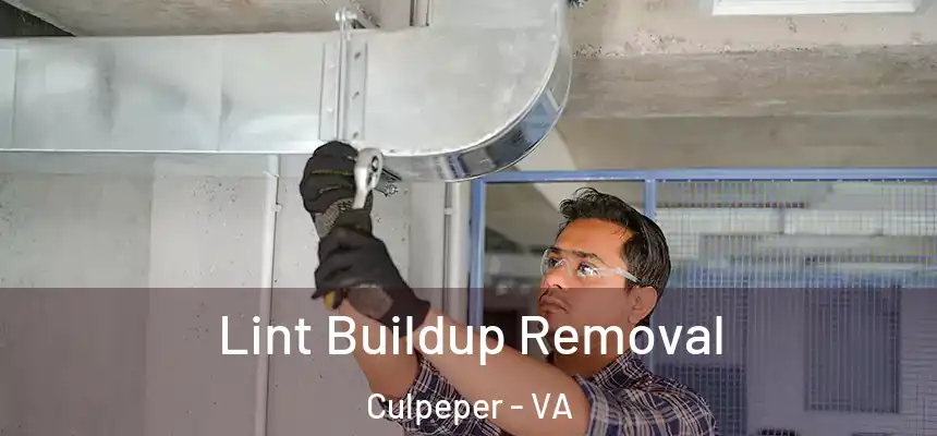 Lint Buildup Removal Culpeper - VA